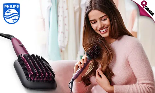 Philips Heated Straightening Brush!